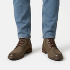 Bottes En Similicuir À Bout Rapporté Pour Hommes