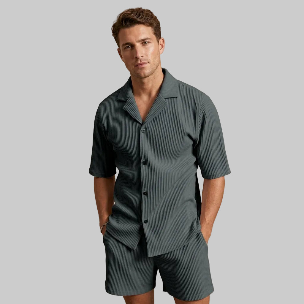 Ensemble Chemise Et Short Homme Été