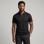 POLO HOMME QUART ZIP MAILLE LÉGÈRE