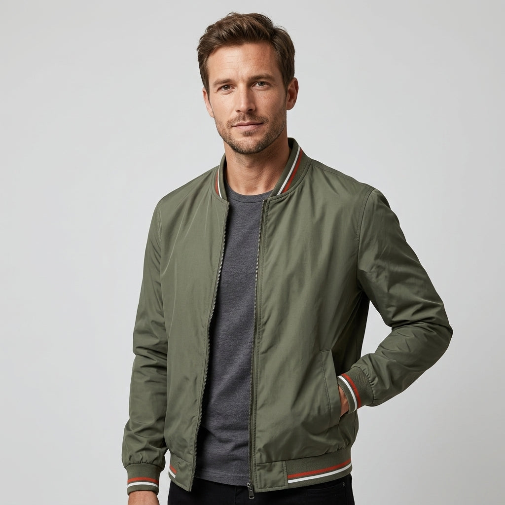 BOMBER HOMME À RITZ FRONTAL