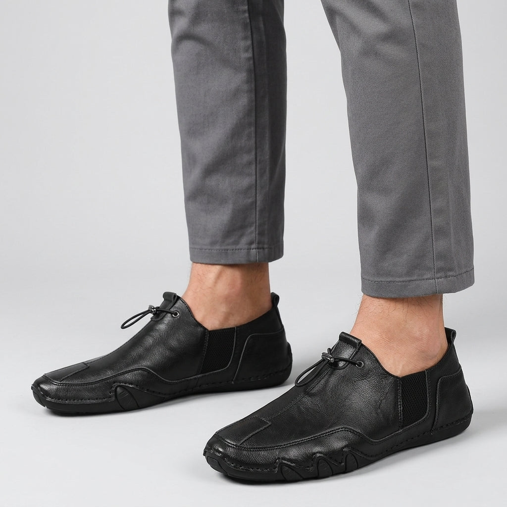 Mocassins De Conduite Slip-On Pour Hommes