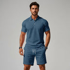 ENSEMBLE POLO & SHORT HOMMES