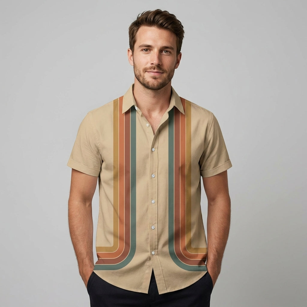 CHEMISE LIN HOMMES