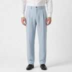 Pantalon Ample En Lin À Jambe Droite