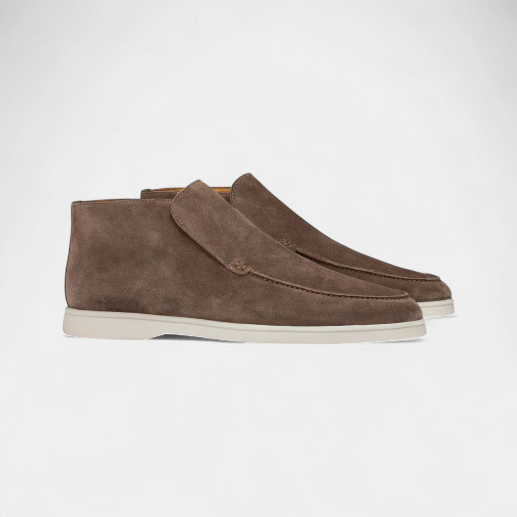 MOCASSINS MONTANTS HOMME CUIR SUÉDÉ