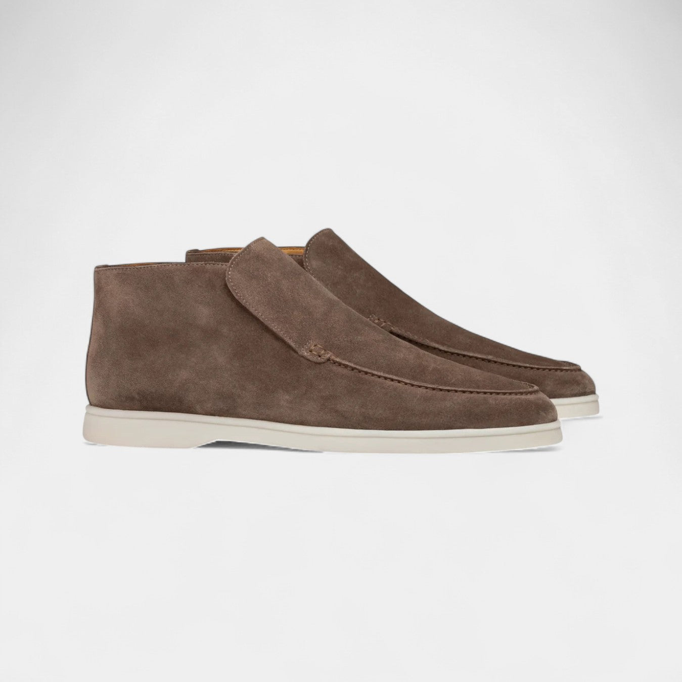 MOCASSINS MONTANTS HOMME CUIR SUÉDÉ