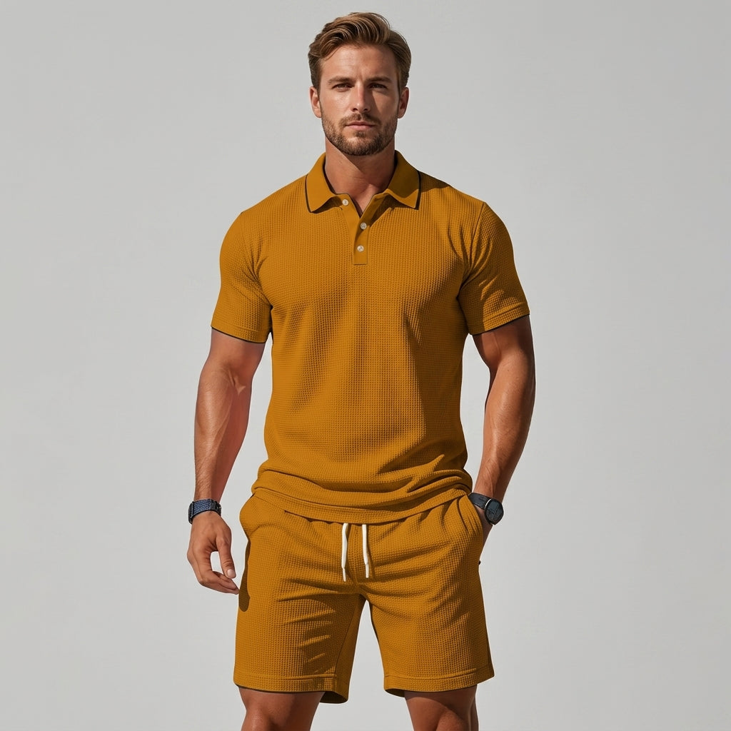 ENSEMBLE POLO & SHORT HOMMES