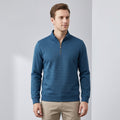 Pull À Col Zippé Avec Fermeture Quart De Zip Pour Hommes