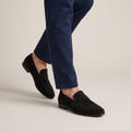 Mocassins Slip-On Premium En Daim De Veau Pour Hommes