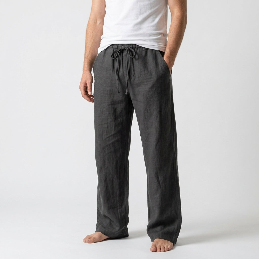 Pantalon D'Été À Cordon De Serrage Pour Hommes