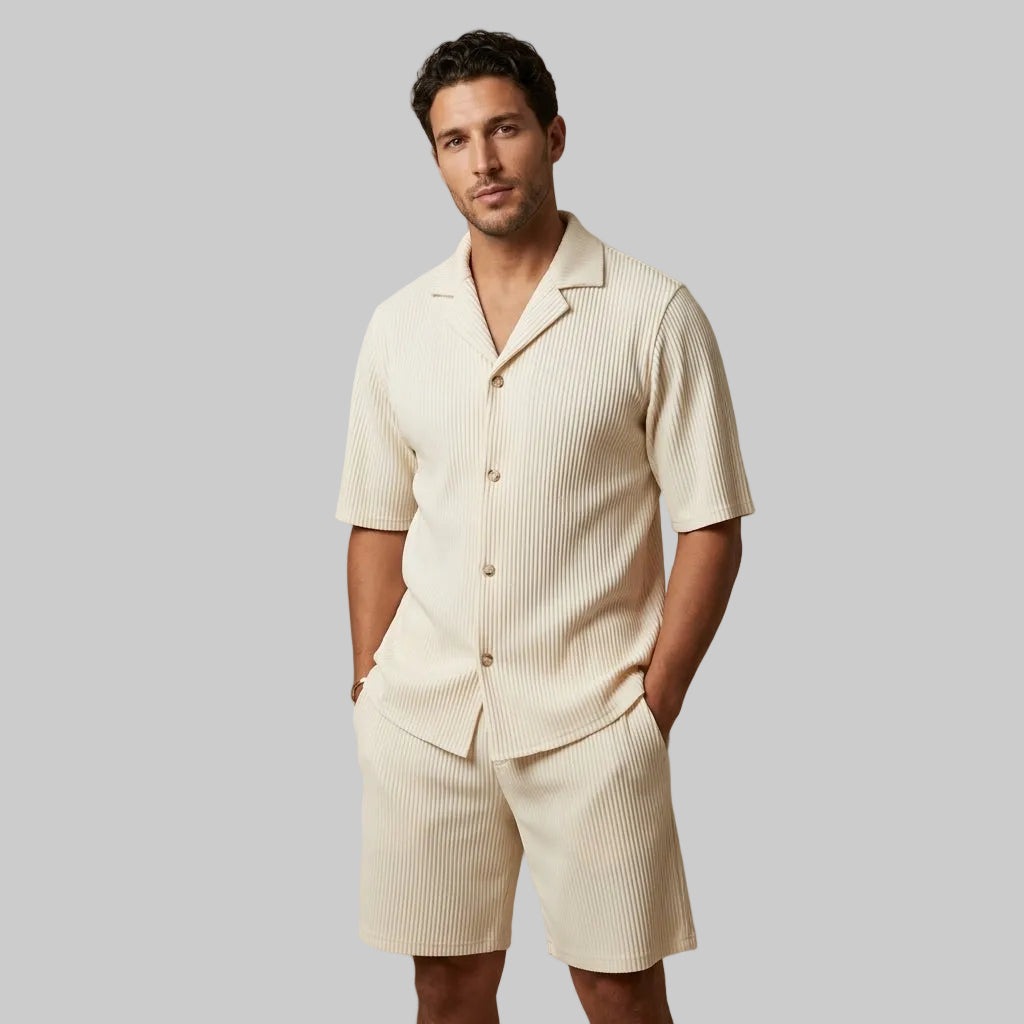 Ensemble Chemise Et Short Homme Été