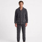 Ensemble De Pyjama D'Hiver En Polaire Pour Hommes