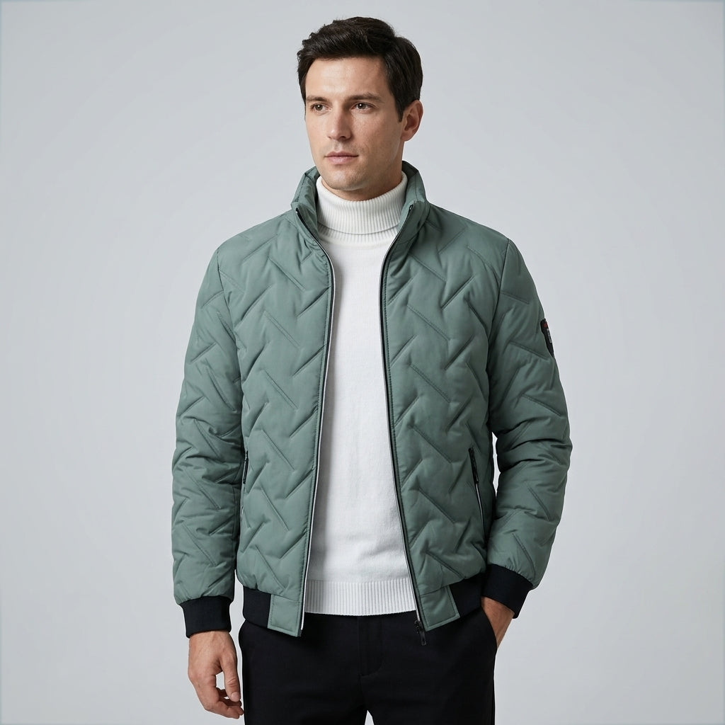 BLOUSON BOMBER MATELASSÉ HOMMES