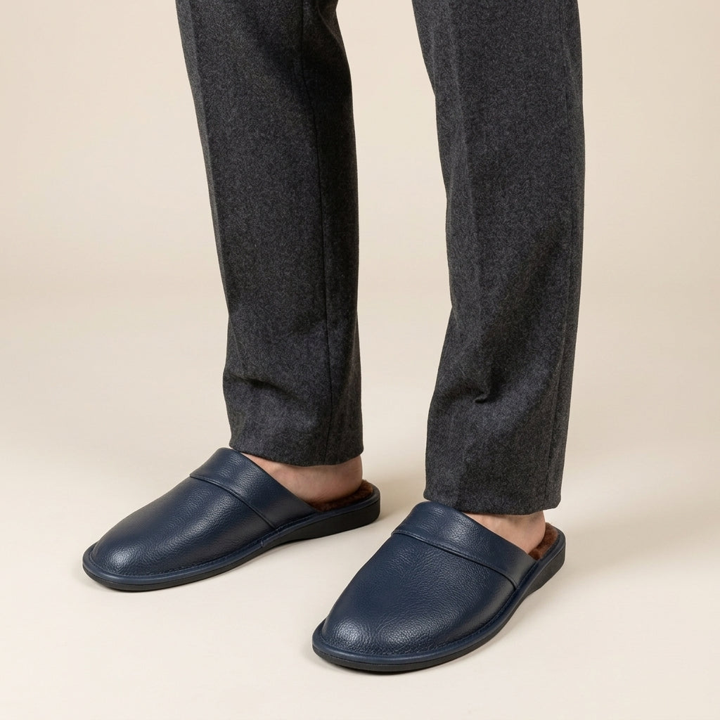 Chaussons D'Intérieur Slip-On Pour Hommes