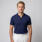 Polo Avec Col En V Pour Hommes