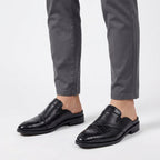 Mocassins En Cuir À Enfiler