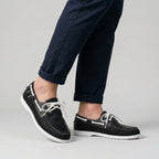 Chaussures Bateau Avec Laçage Latéral Pour Hommes