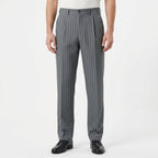 Pantalon Ample En Lin À Jambe Droite