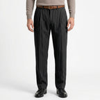 Pantalon Ample En Lin À Jambe Droite