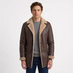 Veste D'Hiver Doublée En Sherpa Pour Hommes