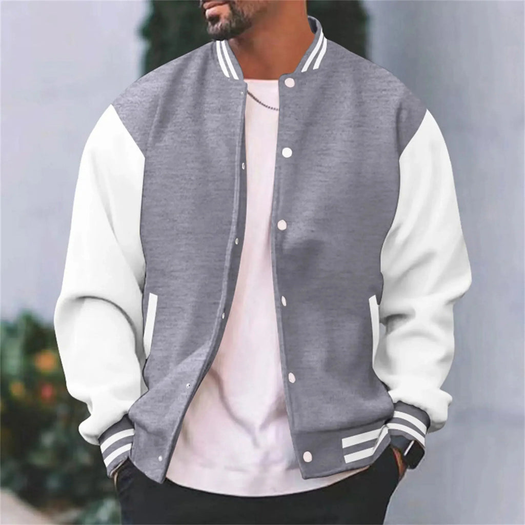 VESTE BOMBER VARSITY POUR HOMME