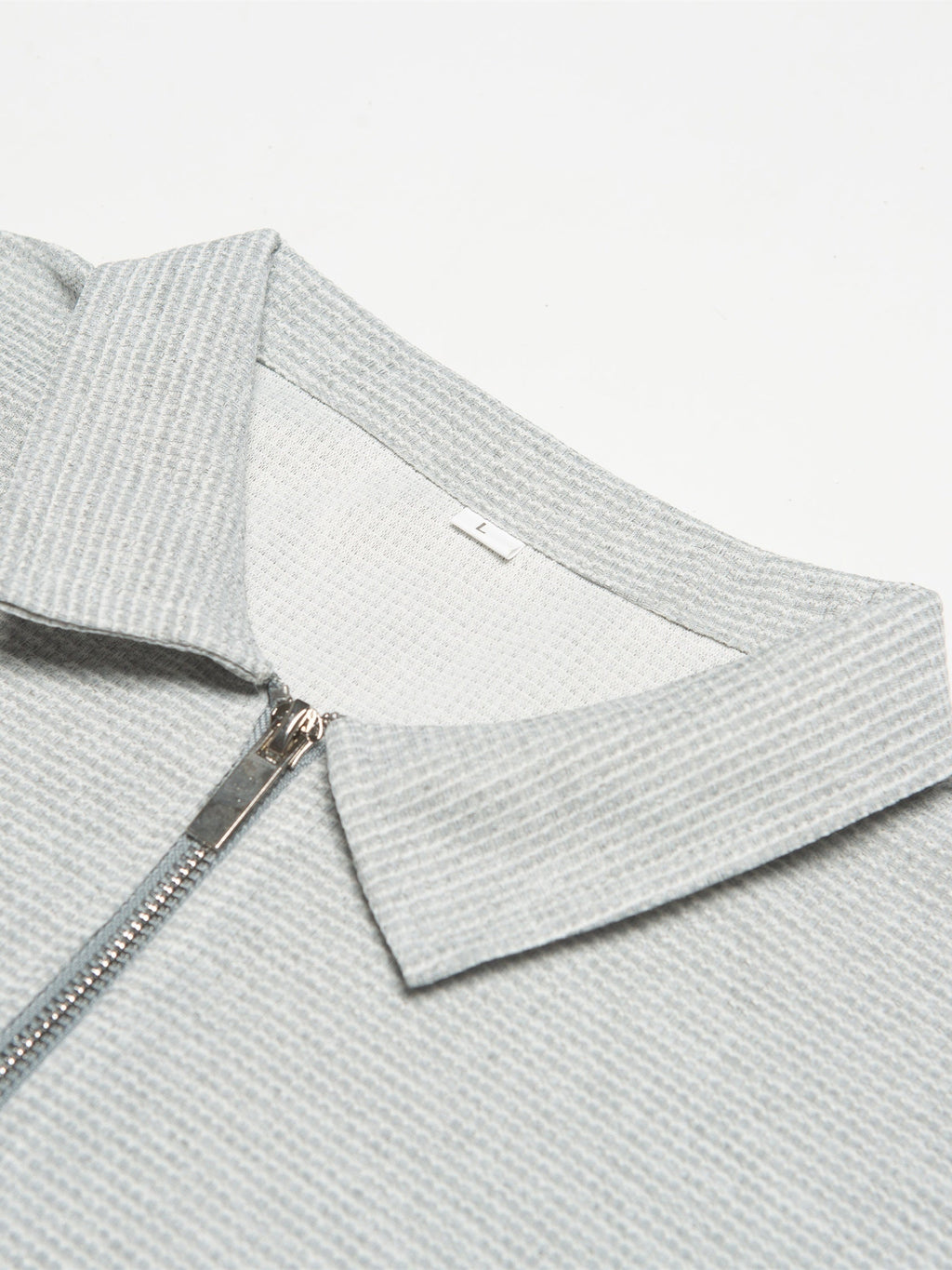 Polo Avec Col À Revers Et Fermeture Zippée Pour Hommes