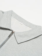 Polo Avec Col À Revers Et Fermeture Zippée Pour Hommes