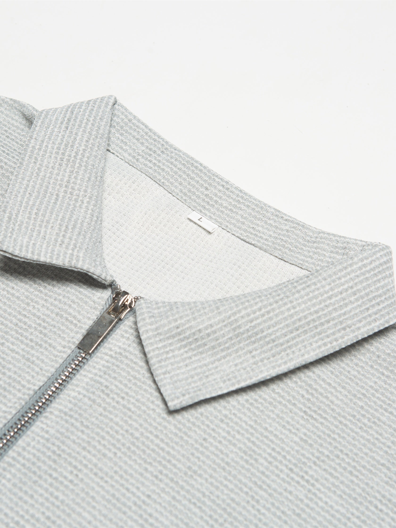 Polo Avec Col À Revers Et Fermeture Zippée Pour Hommes