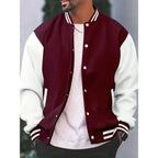 VESTE BOMBER VARSITY POUR HOMME