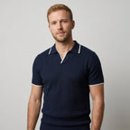 Polo Avec Col En V Pour Hommes