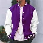 VESTE BOMBER VARSITY POUR HOMME