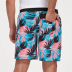 Short De Bain À Imprimé Flamants Roses Pour Hommes