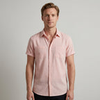 Chemise Décontractée À Manches Courtes Pour Hommes