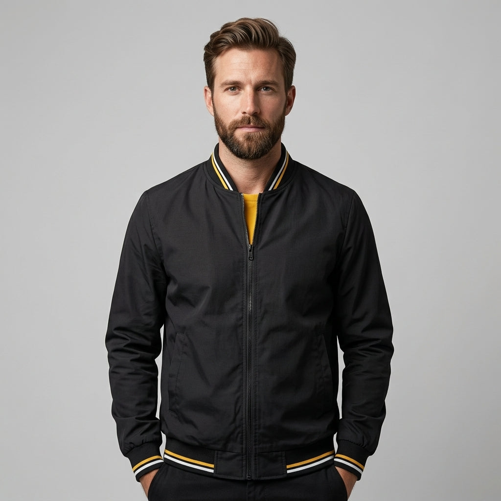 BOMBER HOMME À RITZ FRONTAL