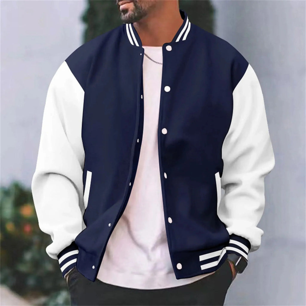 VESTE BOMBER VARSITY POUR HOMME