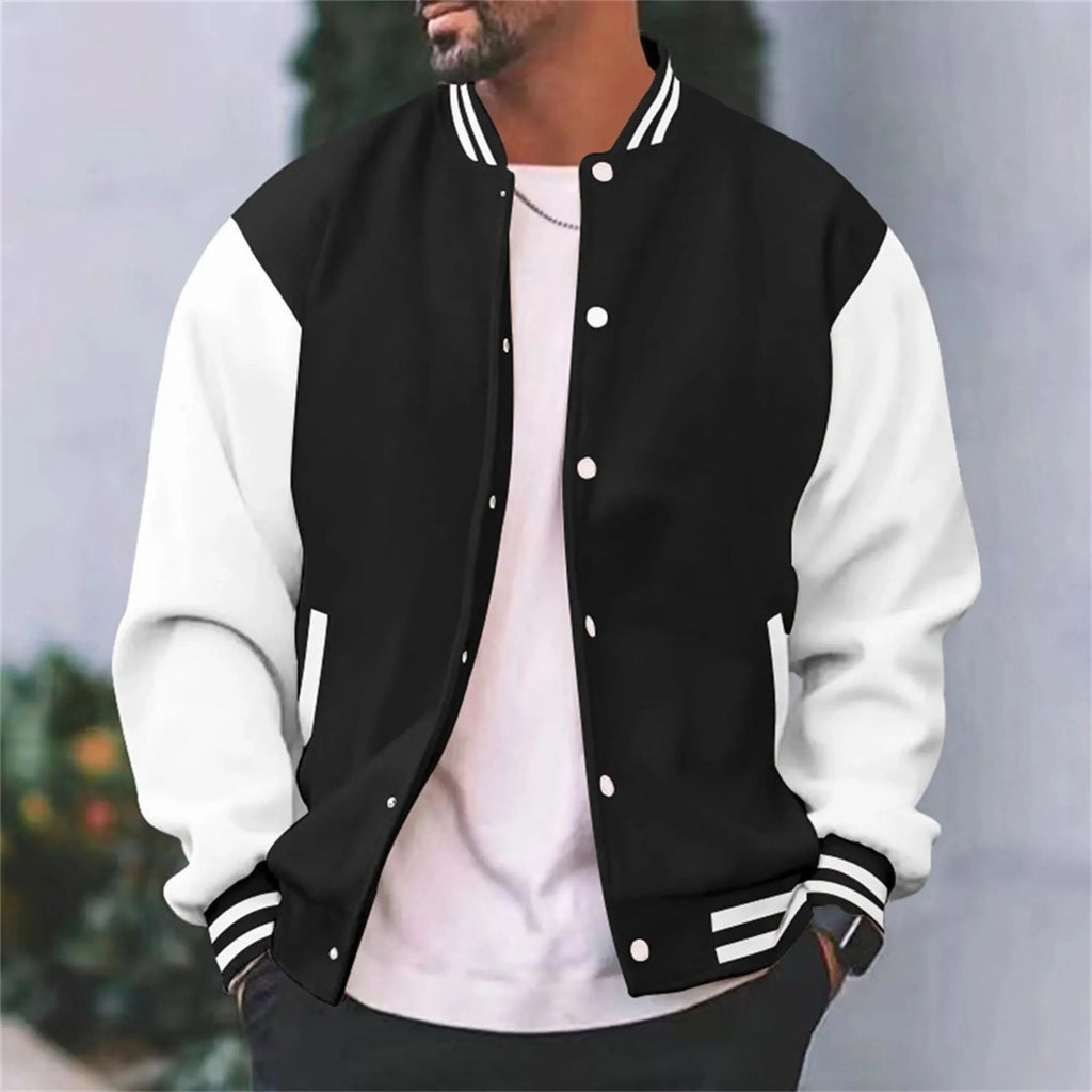VESTE BOMBER VARSITY POUR HOMME
