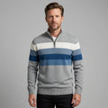Pull À Col Zippé Avec Manches Longues Pour Hommes