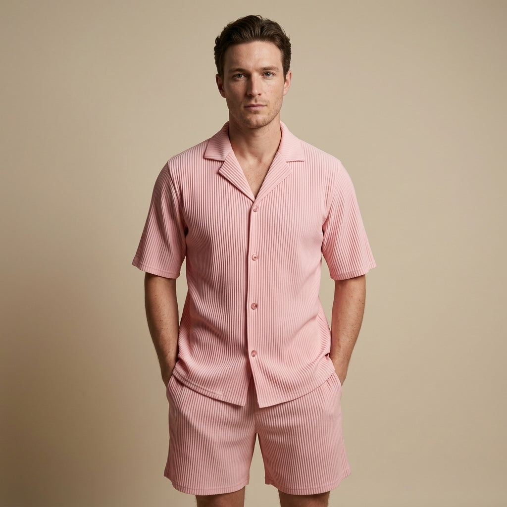 ENSEMBLE HOMME CHEMISE & SHORT