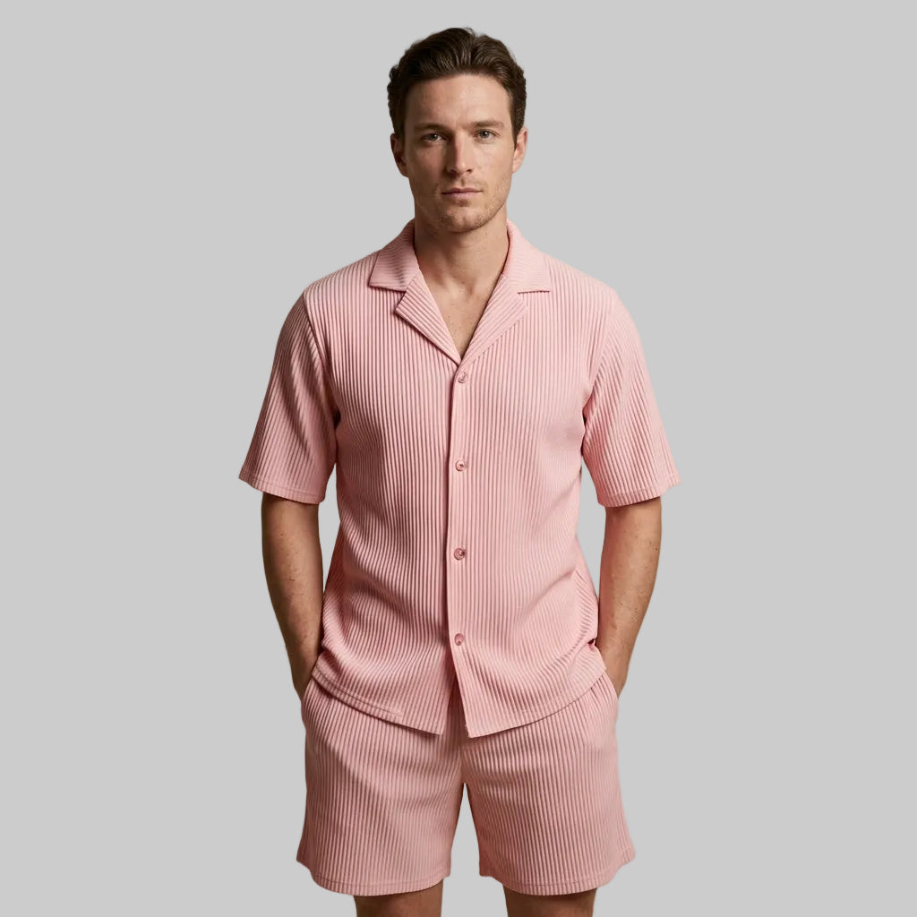 Ensemble Chemise Et Short Homme Été