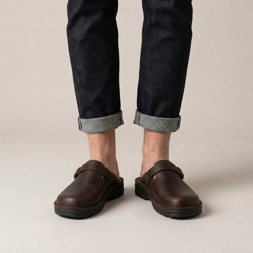 Chaussons En Similicuir PU Pour Hommes