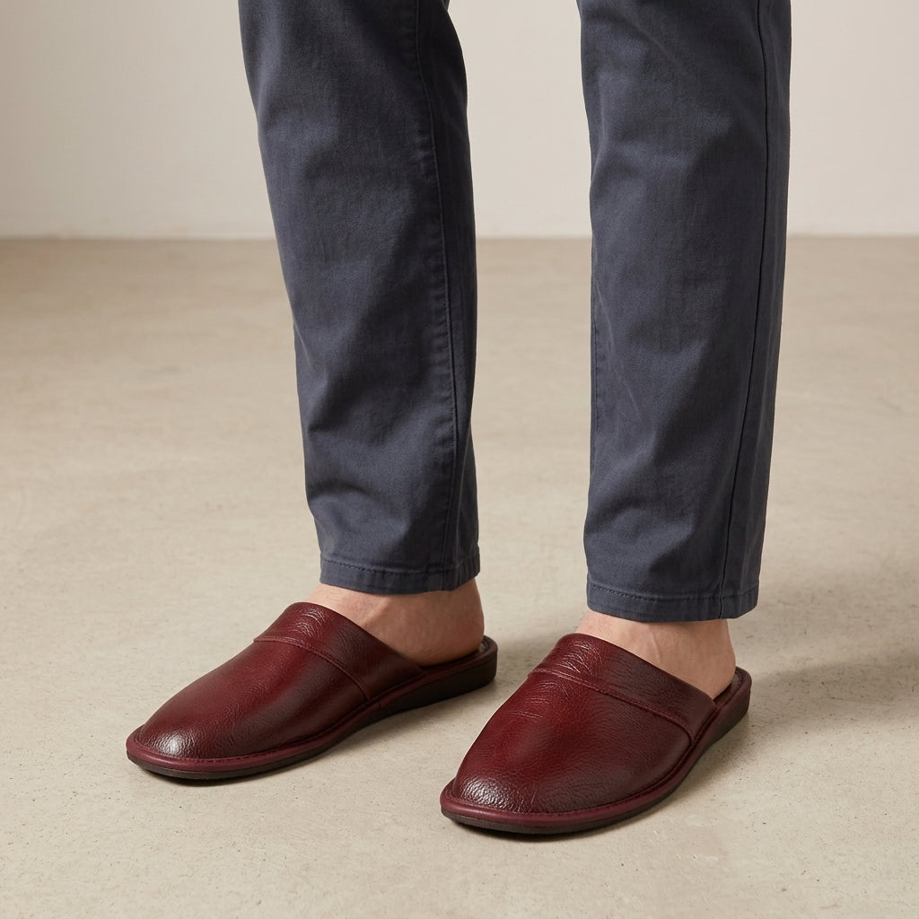 Chaussons D'Intérieur Slip-On Pour Hommes