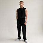 Ensemble Débardeur Et Pantalon Côtelé Pour Hommes