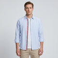 Chemise Ajustée Avec Poignets Boutonnés Pour Hommes