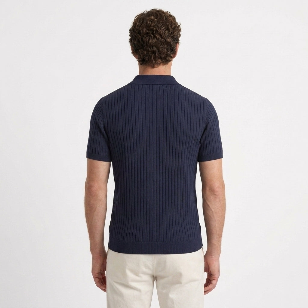 Polo Coupe Ajustée Pour Hommes