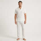 Ensemble Chemise Et Short Texturé Pour Hommes