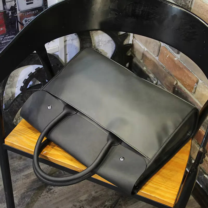 Porte-Documents Pour Ordinateur Portable Avec Rabat Pour Hommes