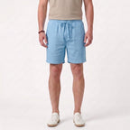 Short D'Été En Coton Et Lin Pour Hommes