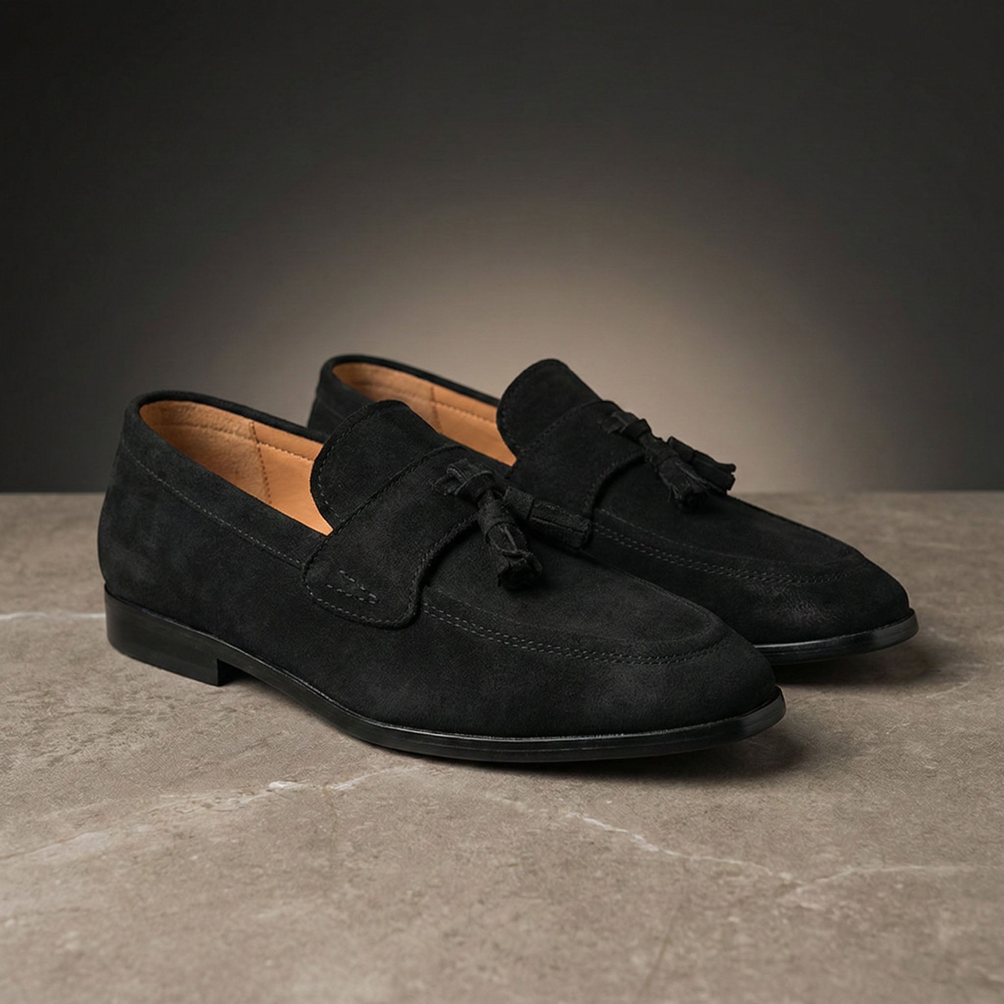 Mocassins Slip-On À Pampilles Pour Hommes