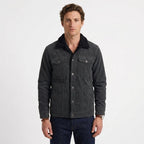 Veste En Velours Côtelé À Col Sherpa Pour Hommes