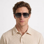 Lunettes De Soleil Aviateur Vintage UV400 Pour Hommes